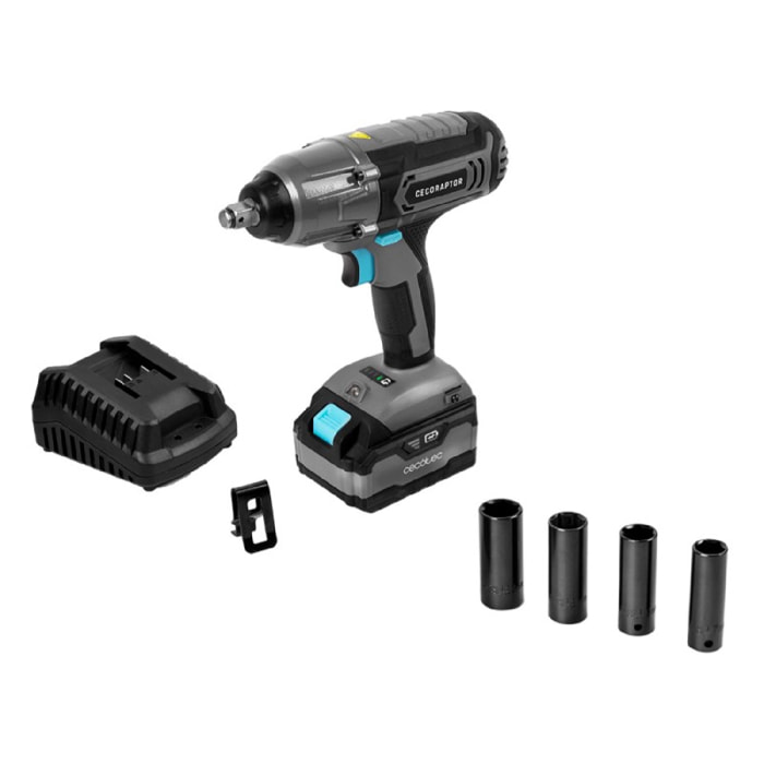 Cecotec Clé à chocs CecoRaptor Perfect Impact 4020 Ultra