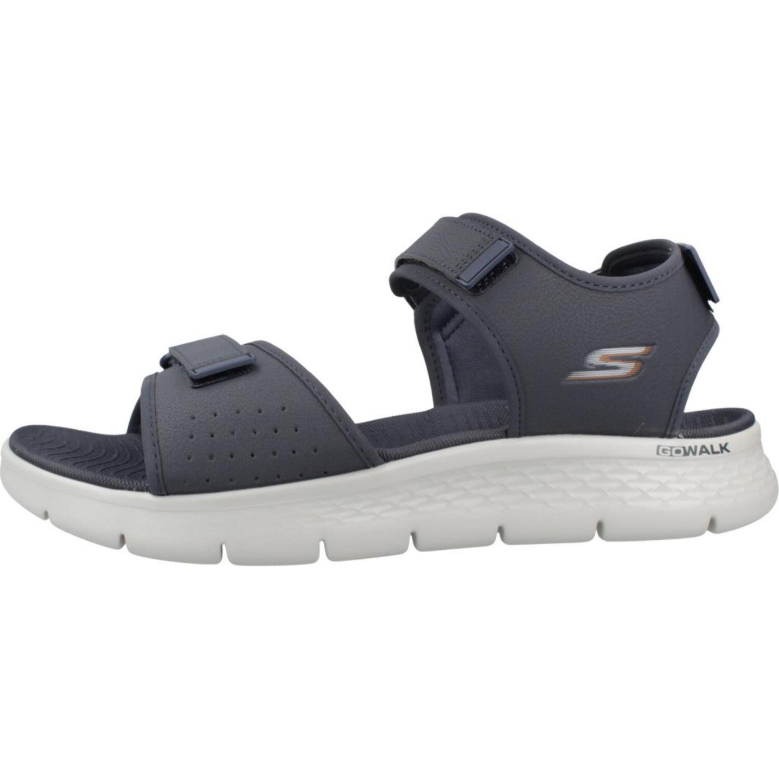 Sandalias Hombre Go Walk Flex Azul