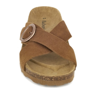 SANDALO JAVEA BABUNKERS MARRONE