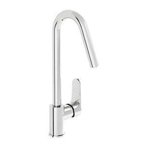 Robinet de cuisine haut Minimax Round chromé