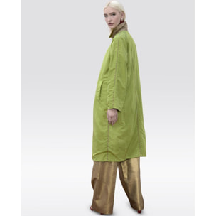 Trench reversibile in tessuto tecnico