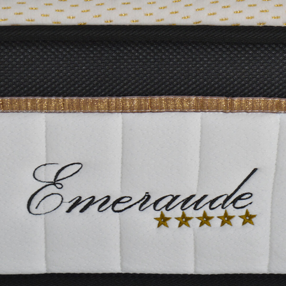 Matelas EMERAUDE Mémoire de Forme - 24cm - Accueil moelleux, soutien ferme