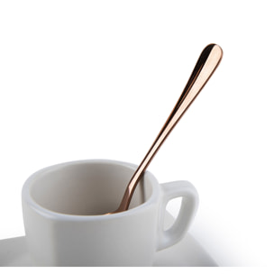 Set 6 Cucchiaini Caffè Excelsa – Copper, Acciaio Ramato