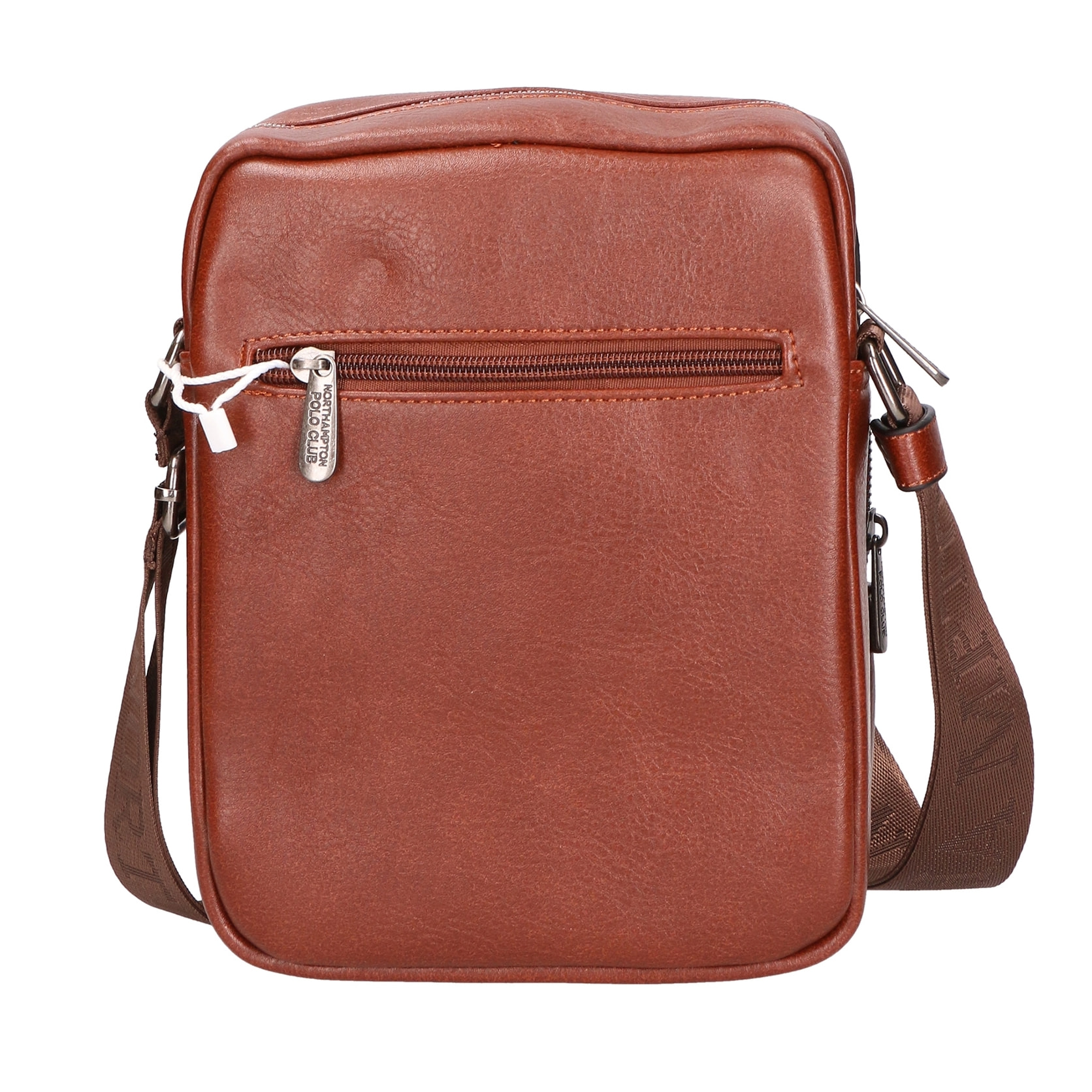 Borsa a tracolla da Uomo in Ecopelle Prodotto Vegano 19x23x7,5 cm