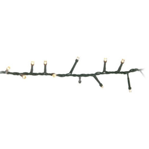 guirnalda con 200 luces led blancas cálidas y blancas extra cálidas con 8 funciones y temporizador