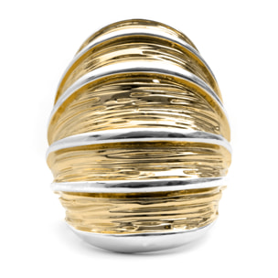 Anillo Brakya acabado oro amarillo 18k