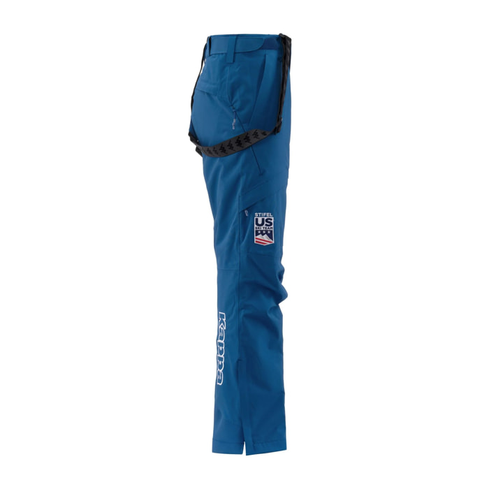 Kappa - Pantaloni Uomo Blu - 6Cento 622C Us