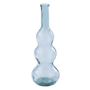 J-Line Vase - verre - bleu clair