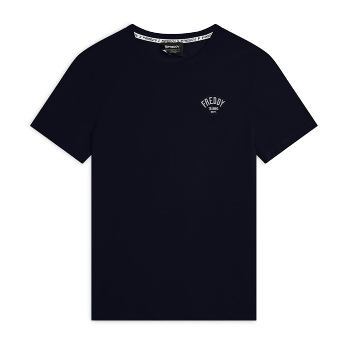 T-shirt Uomo Regular Fit con Logo Ricamato