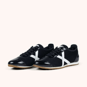 Zapatilla de Malla Técnica y Piel Estilo Retro MUNICH OSAKA 584
