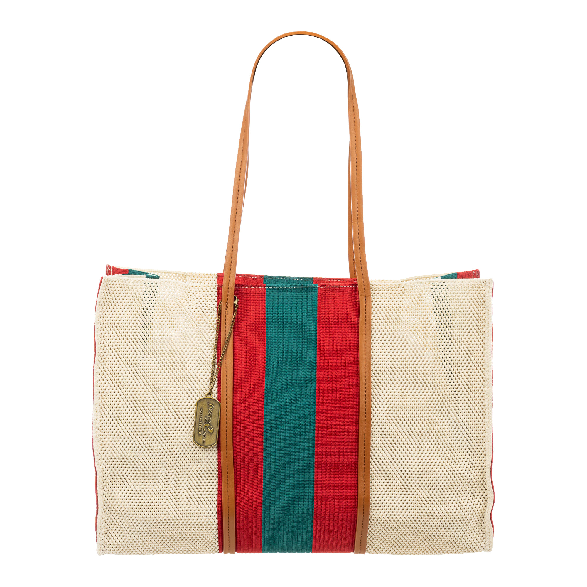 Borbore Bolso shopper Mujer. Fabricado en rafia sintética entrelazada.