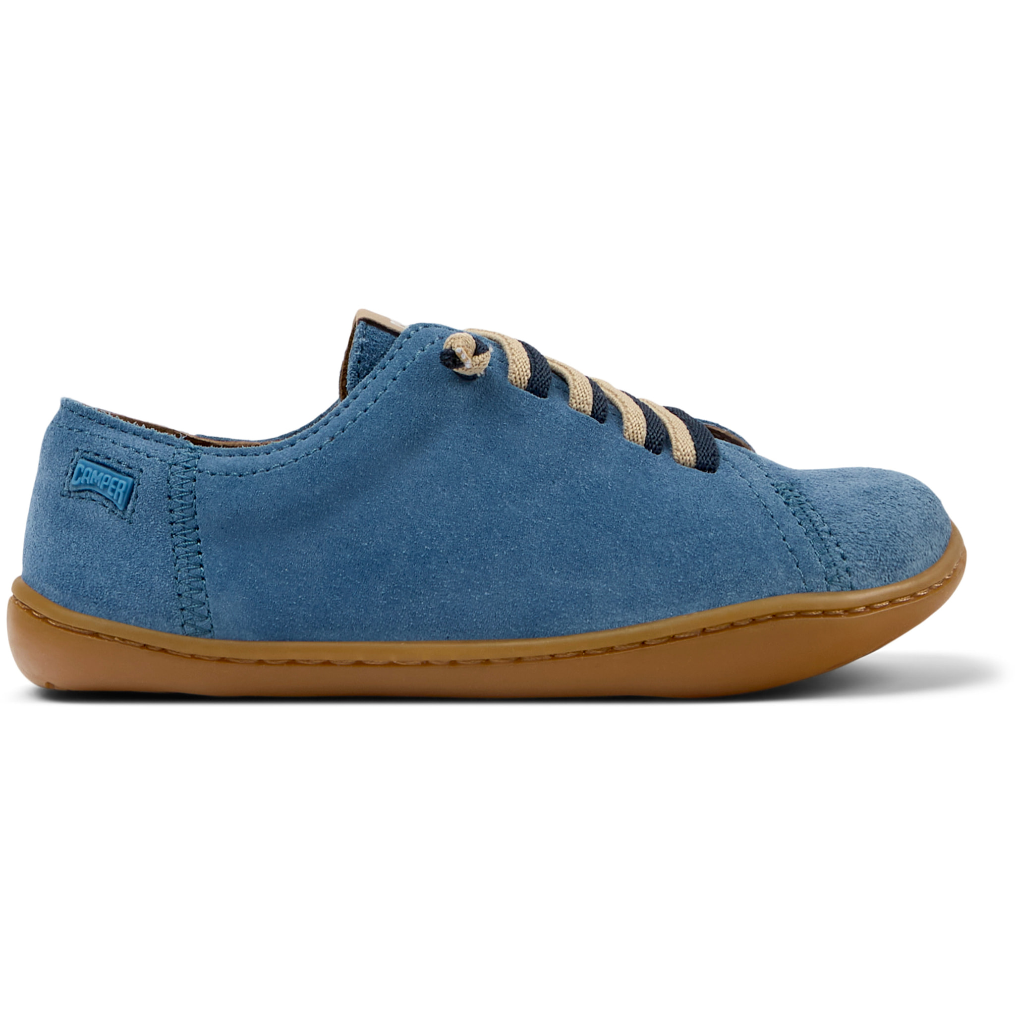 Zapatillas - CAMPER Peu Cami - Azul - Piel de ante