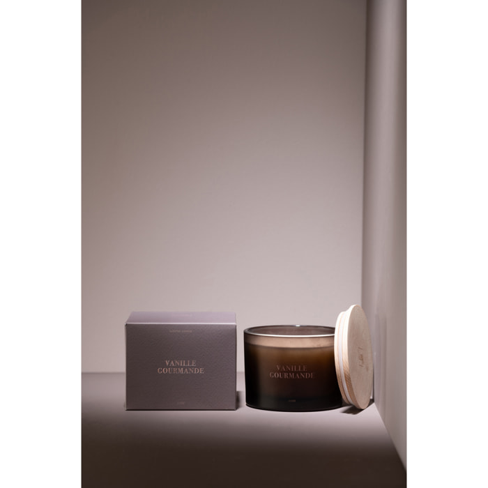 J-Line bougie parfumée Accords Essentiels - Vanille Gourmande - brun - 28H