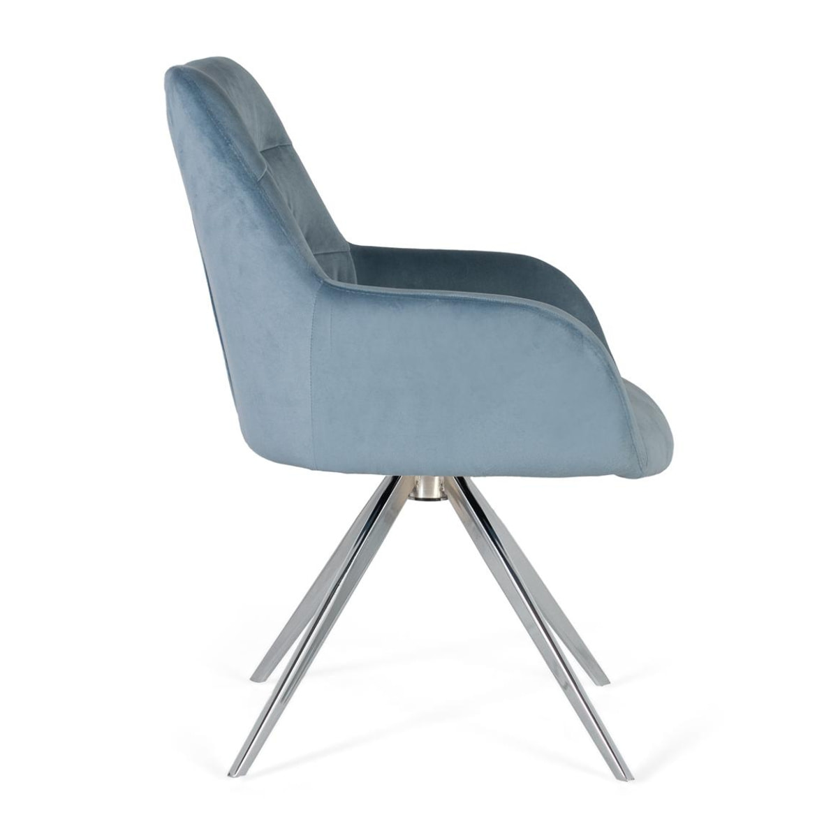 Sillón de Terciopelo 55 Cm Estilo Contemporáneo