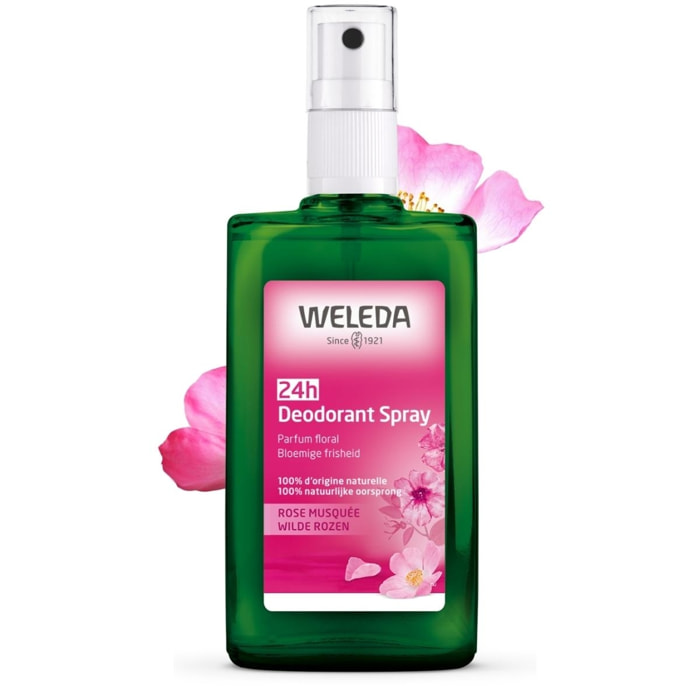 WELEDA - Déodorant spray à la Rose musquée - 100 ml