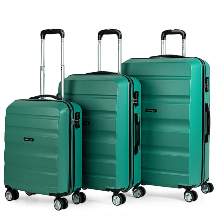 Maleta Itaca Elba Set De 3 Unidades Aguamarina