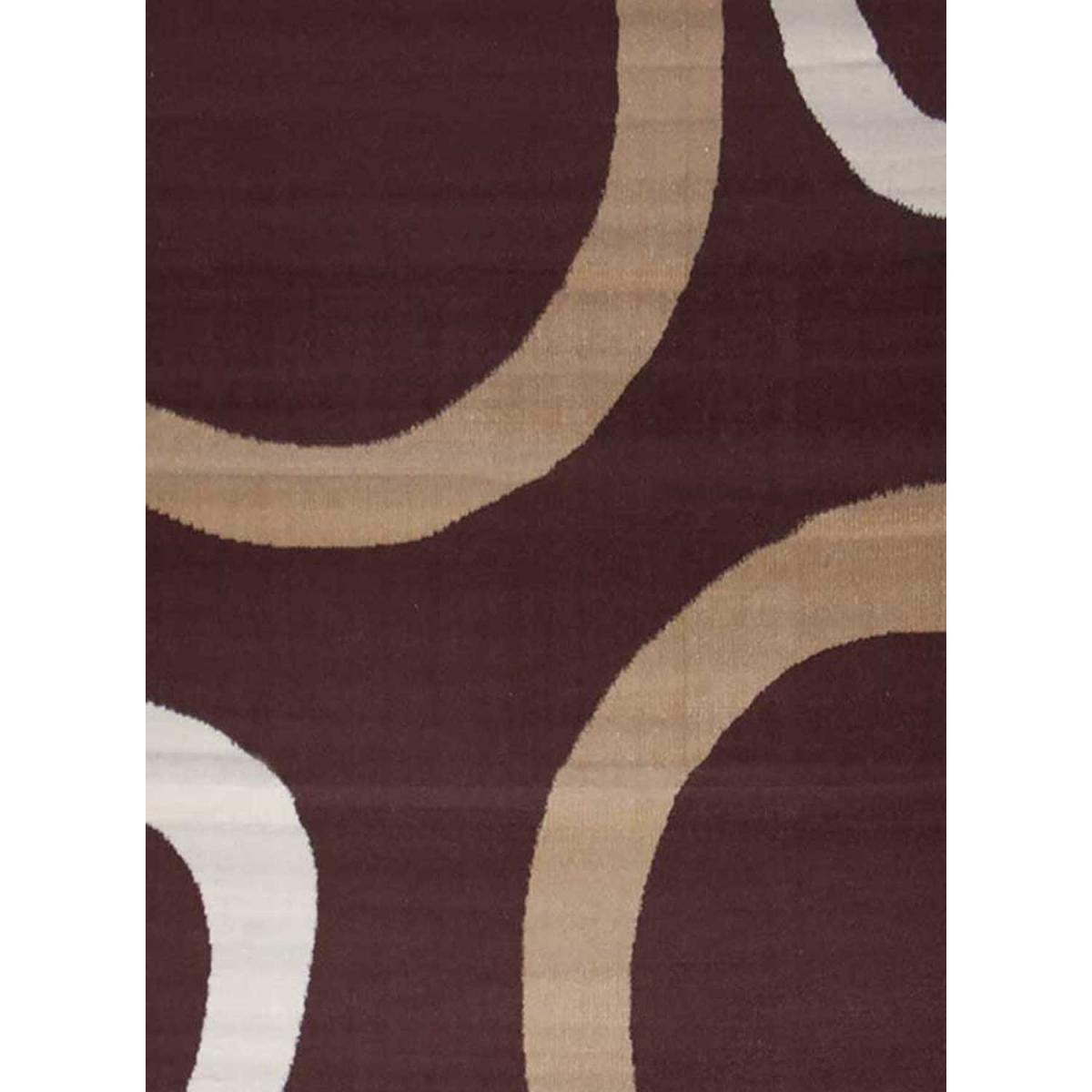 Tapis salon et chambre tissé motif rond FIHA