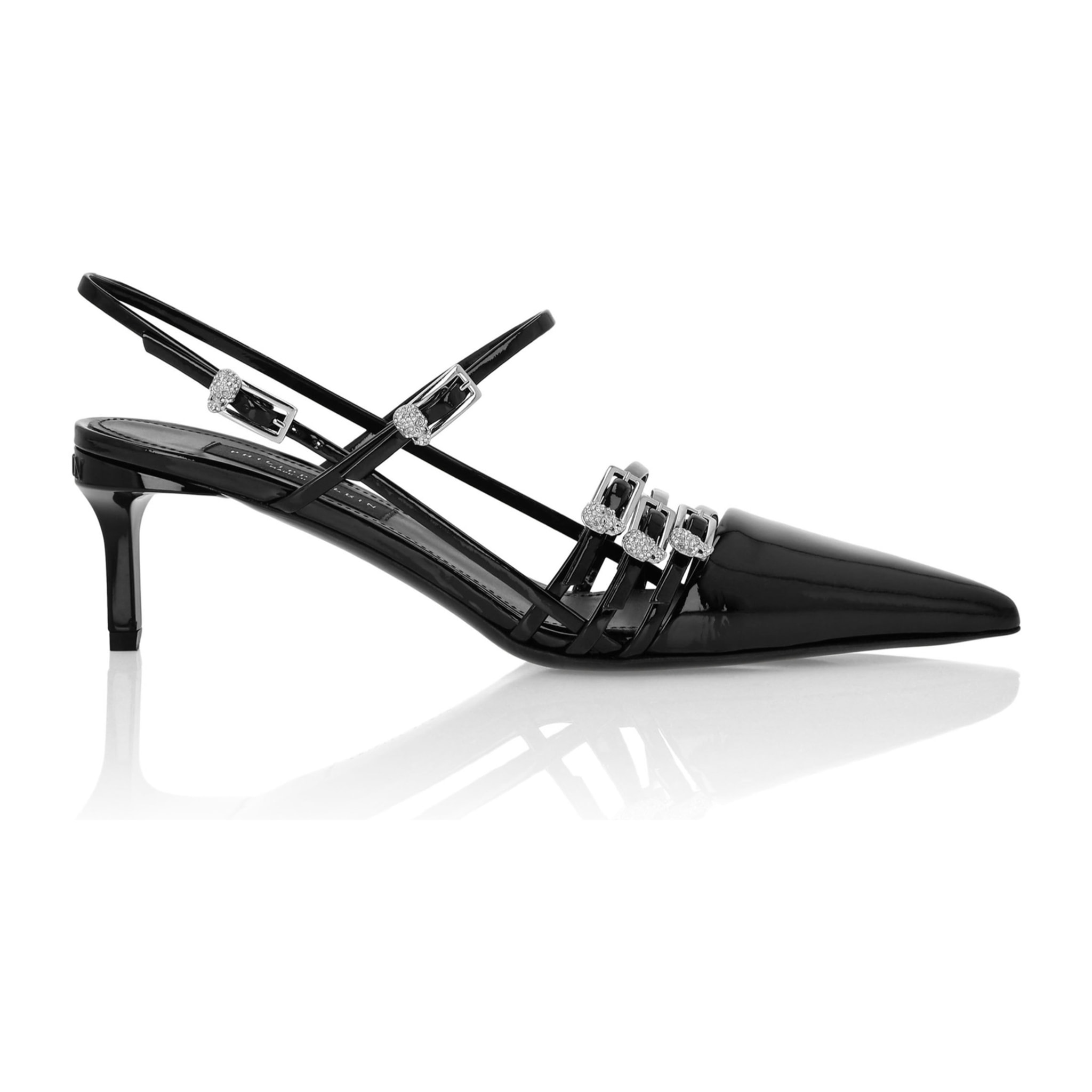 PHILIPP PLEIN Tacones bajos Slingback