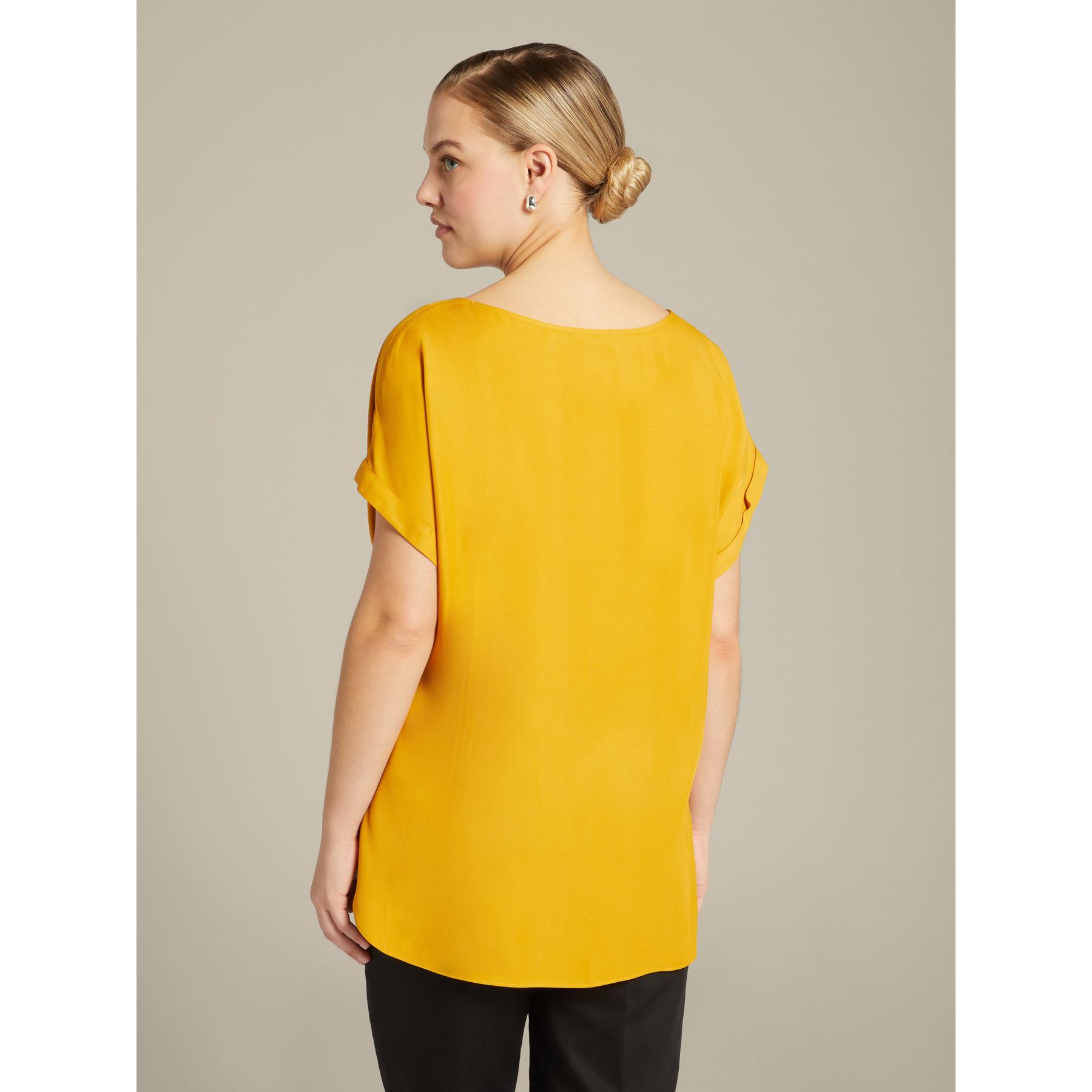 Elena Mirò - Blusa de color liso - Amarillo