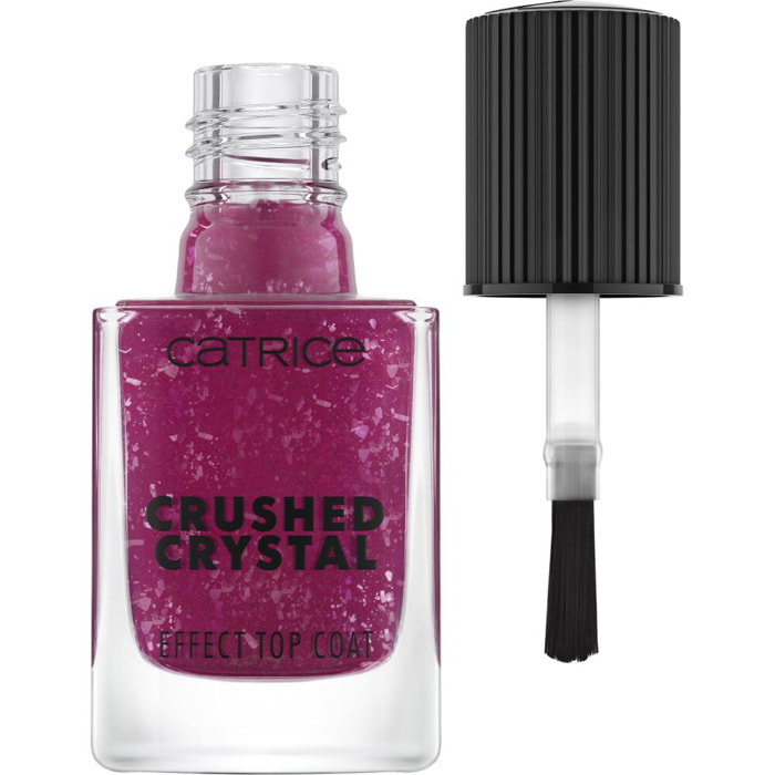 Effect Top Coat - Top coat effet sable couleur améthyste