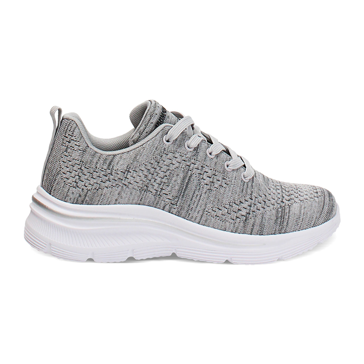 Zapatillas de tela gris