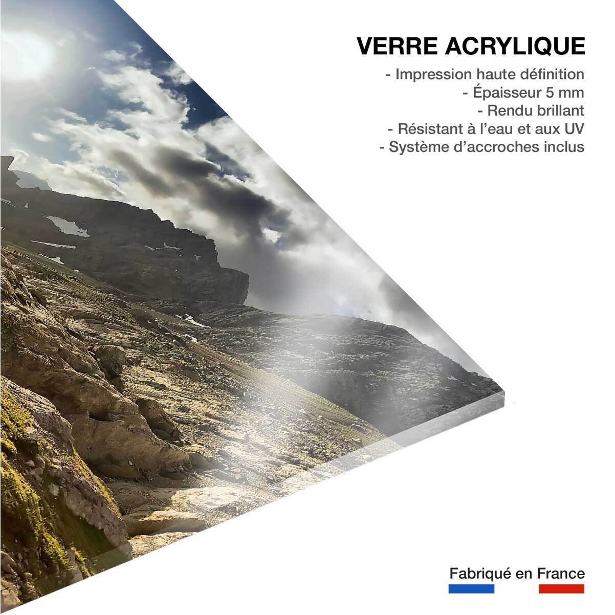 Tableau panorama sur gavarnie Tableau plexiglas