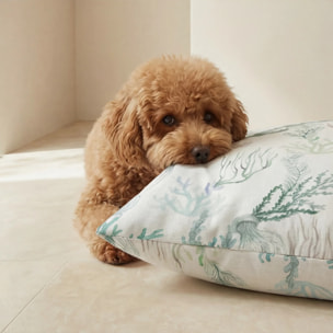 Housse antitaches pour lit pour animal Tim Eau