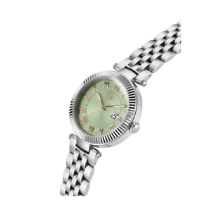 Gc Reloj De Cuarzo De Día Y Fecha Gc Flair