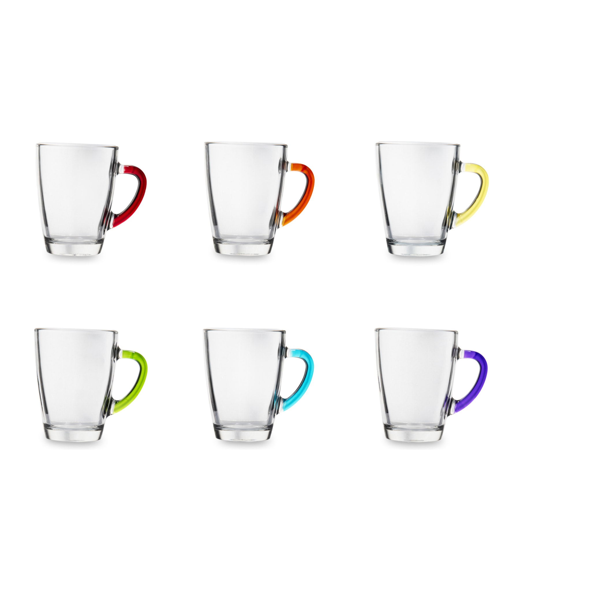 Set de 6 Mugs Excelsa – Limpido, Verre Transparent