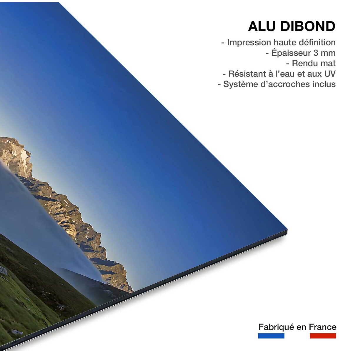 Tableau le mont perdu pyrénées Tableau alu Dibond