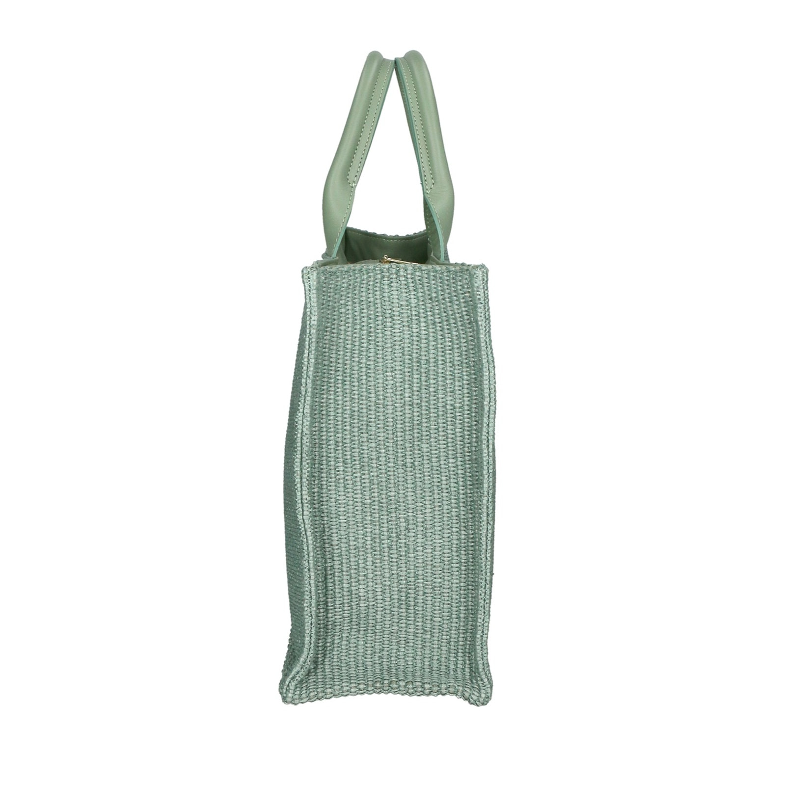 Borsa a mano da donna - Modello False - Misto pelle e tessuto - 31.0 x 41.5 x 15.5 cm