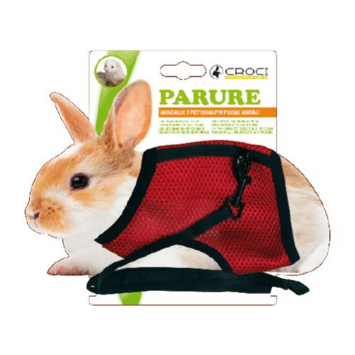 Parure Small Pets Red per Roditori - XS 20.3cm-25.4cm