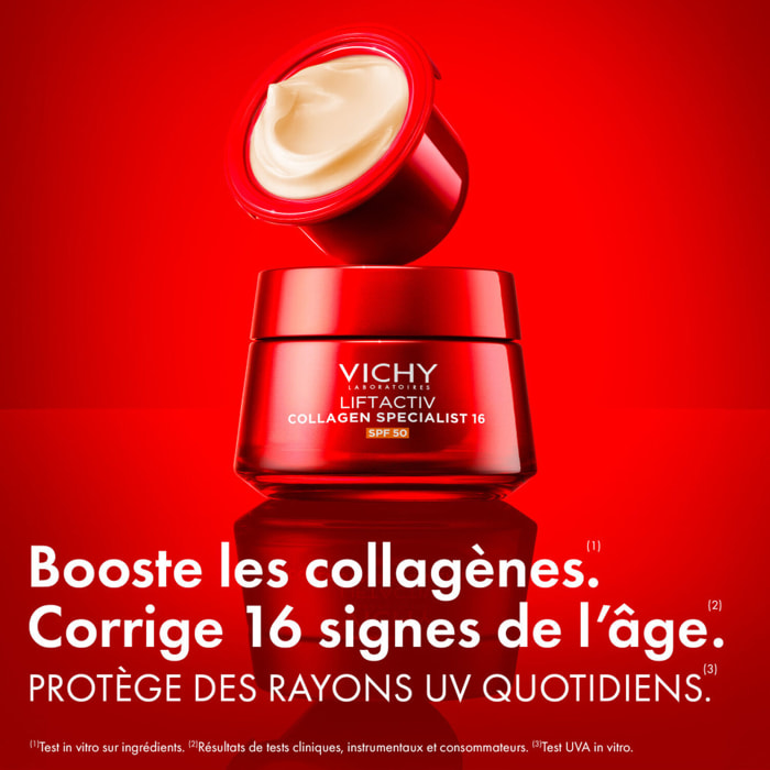 Liftactiv Collagen SPF50 - Recharge Crème de Jour Anti-âge Pro-Collagène
