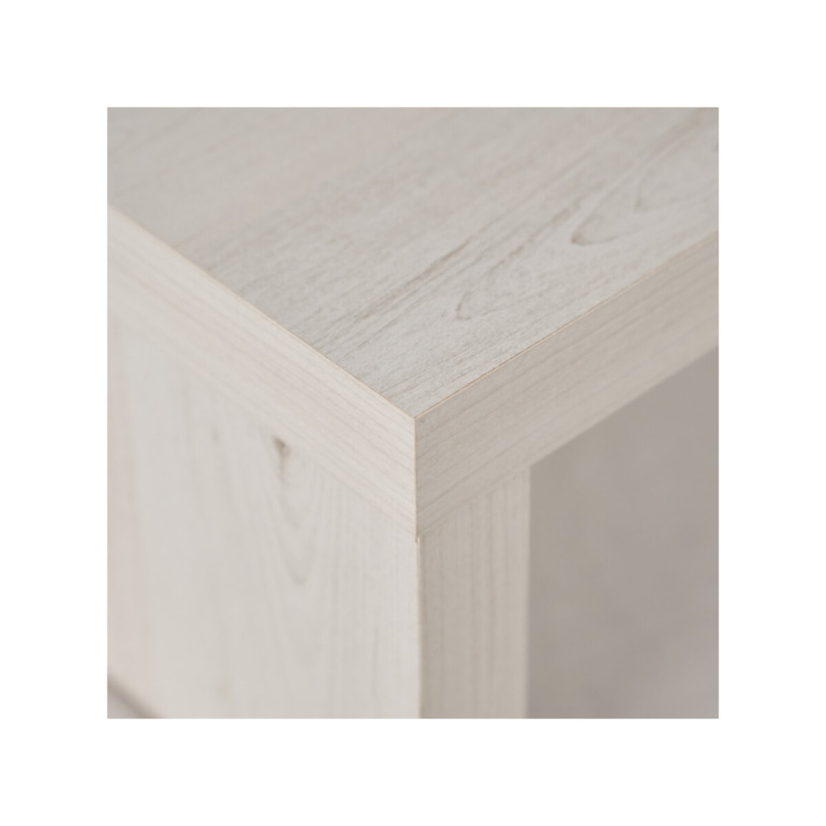Table de chevet rectangulaire en décor chêne - BROOKLYN