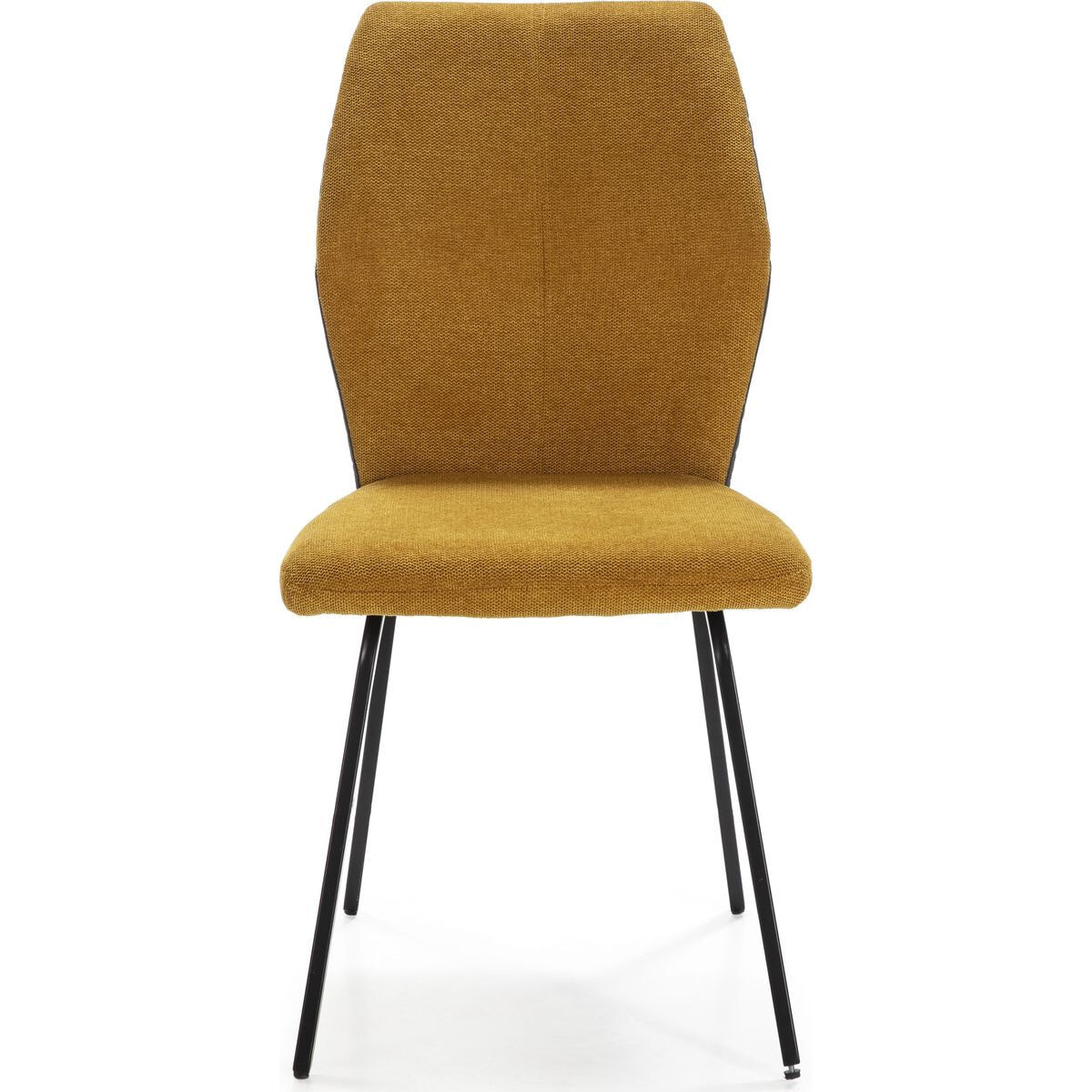 Lot de 4 chaises en tissu et simili - GARANCE