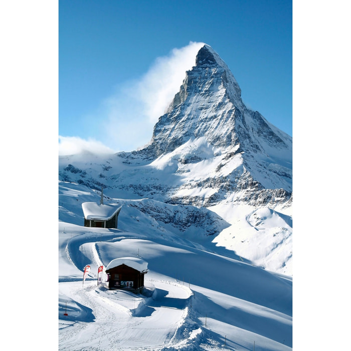 Tableau murale montagne matterhorn Toile imprimée