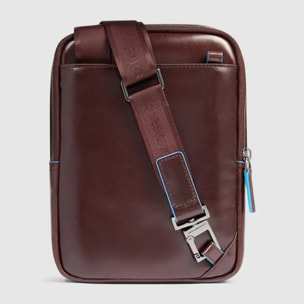 Piquadro Borsello in pelle porta iPad®mini con tasca per AirPods® e protezione RFID