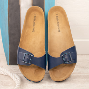 SANDALIA BABUNKERS AZUL