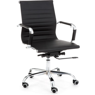 Tomasucci CHAISE DE BUREAU TÂCHE NOIRE PETITE