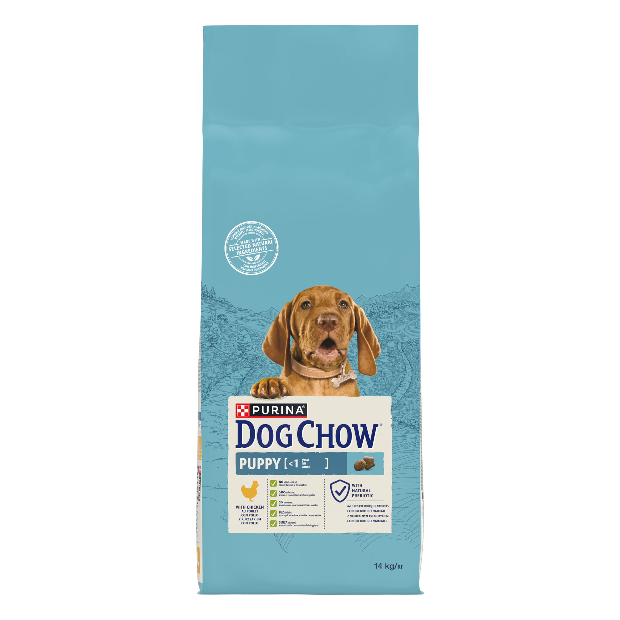 DOG CHOW Chien Puppy Poulet 14KG