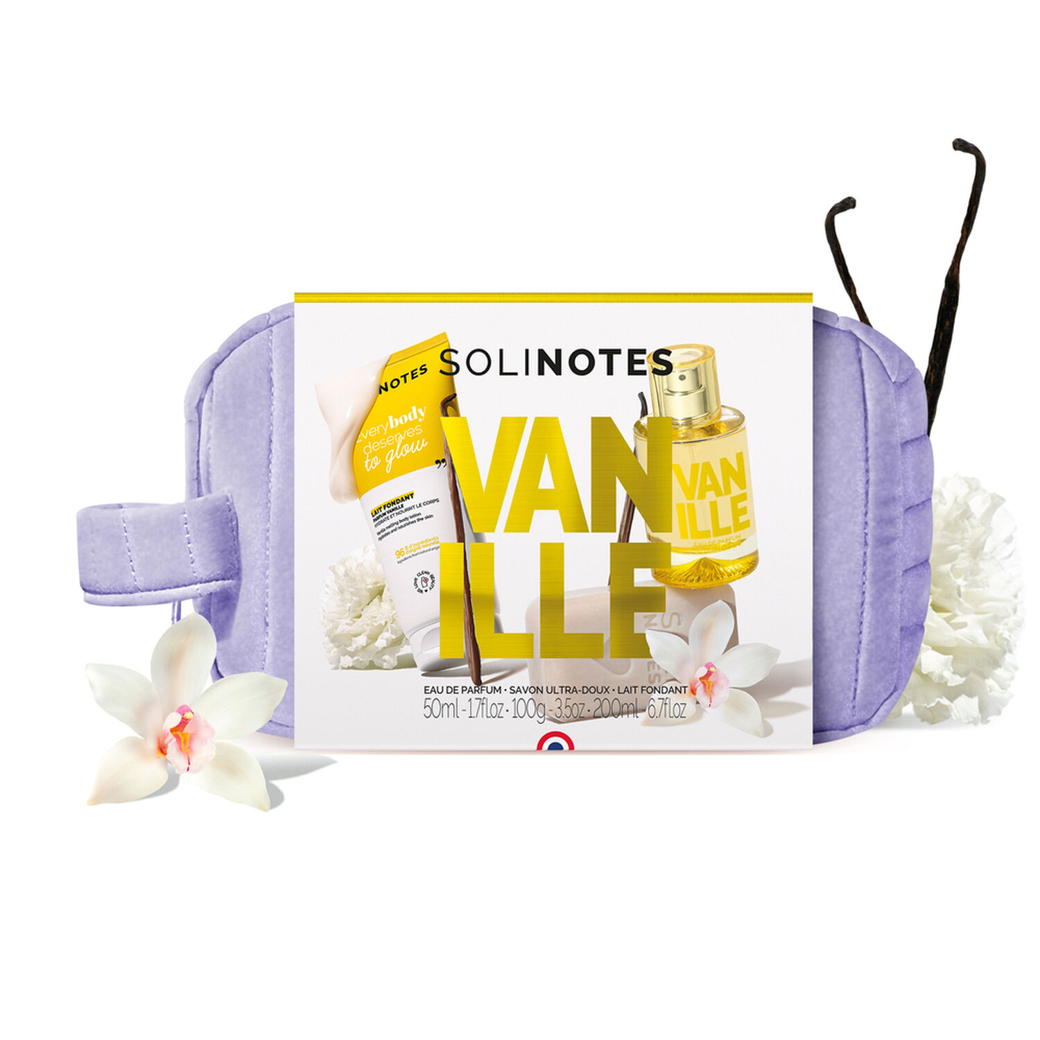 Vanille - Coffret Eau de Parfum 50 ml + 2 Produits