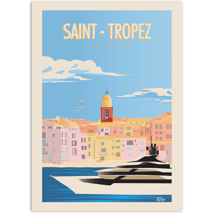 Affiche - Saint-Tropez - Turo