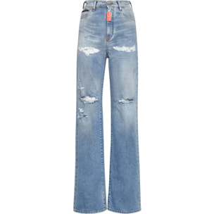 PHILIPP PLEIN Wide-leg jeans