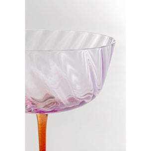 Flûtes à champagne Twist set de 4 Kare Design