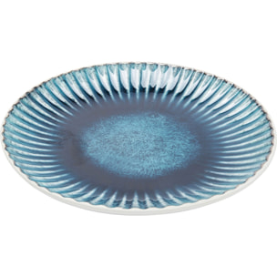 Assiettes Mustique Rim 21cm set de 6 Kare Design