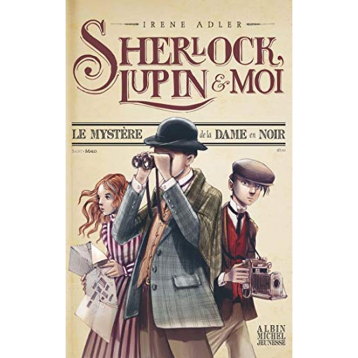 Adler, Irène | Sherlock, Lupin & moi T1 Le Mystère de la dame en noir | Livre d'occasion