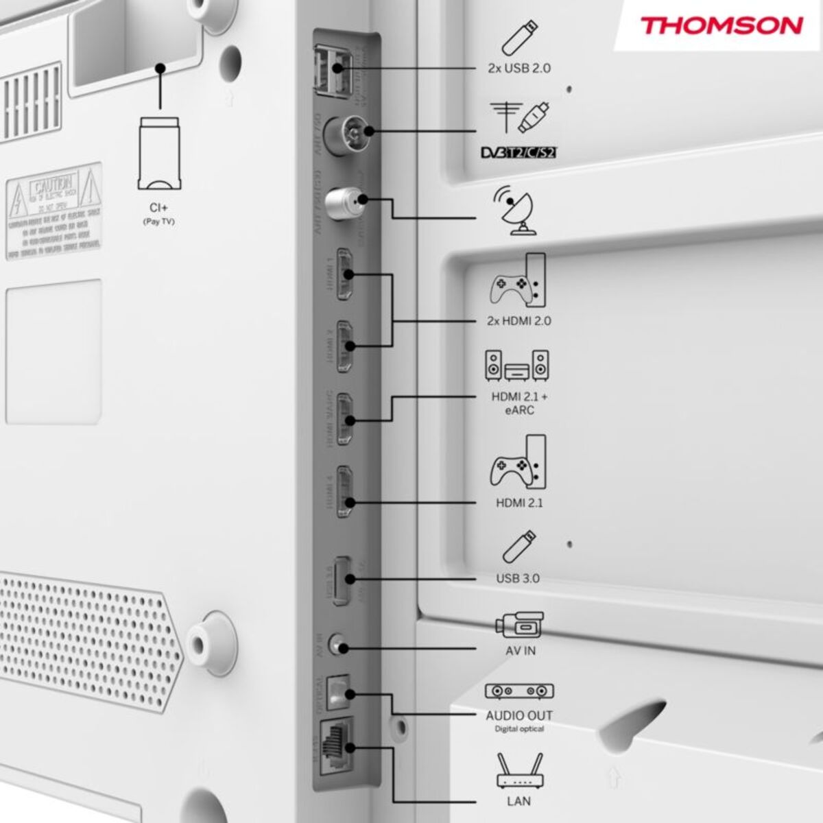 TV LED THOMSON 50UG4S14W