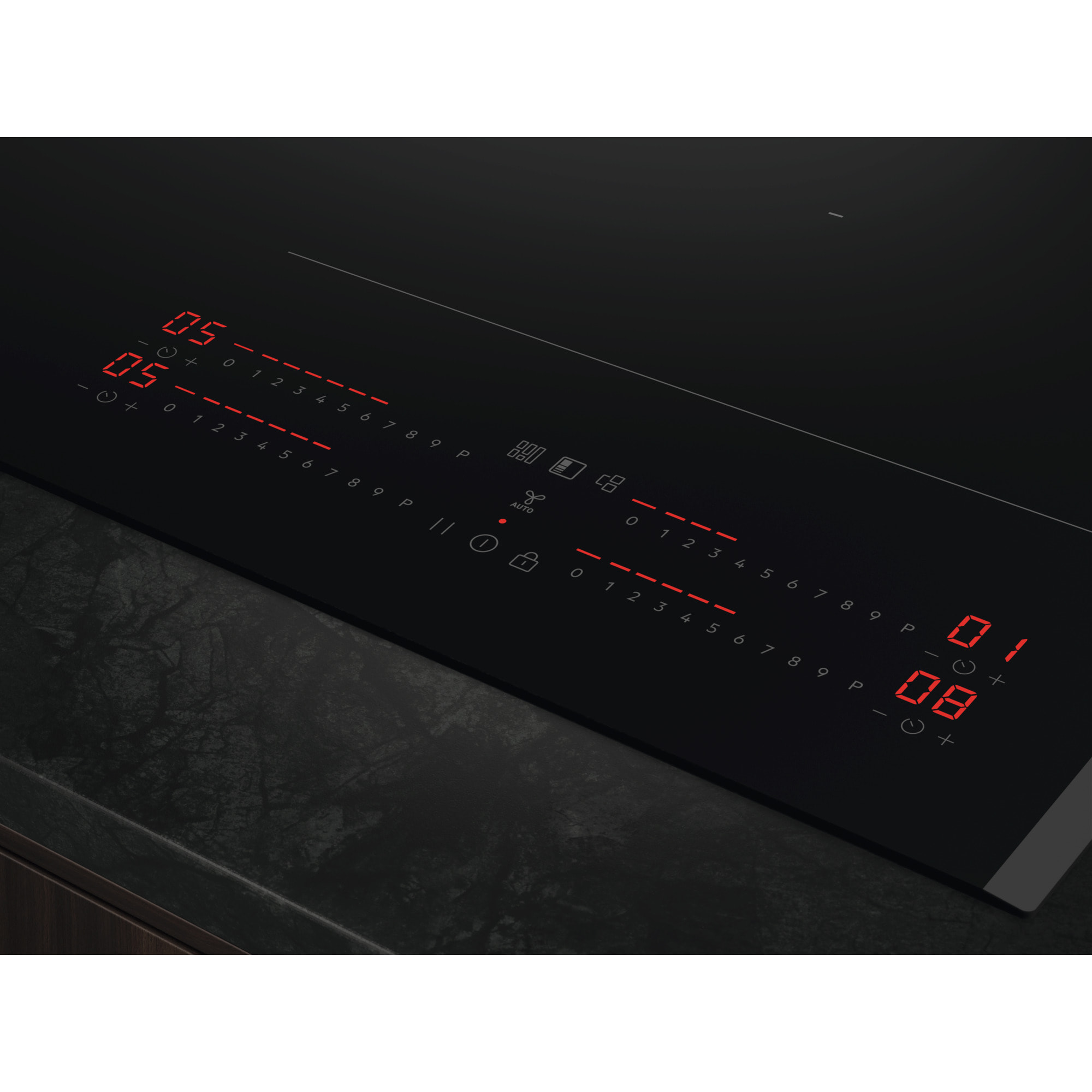 AEG Placa de inducción Serie 6000 Flex Bridge de 80 cm TI84IS00FB