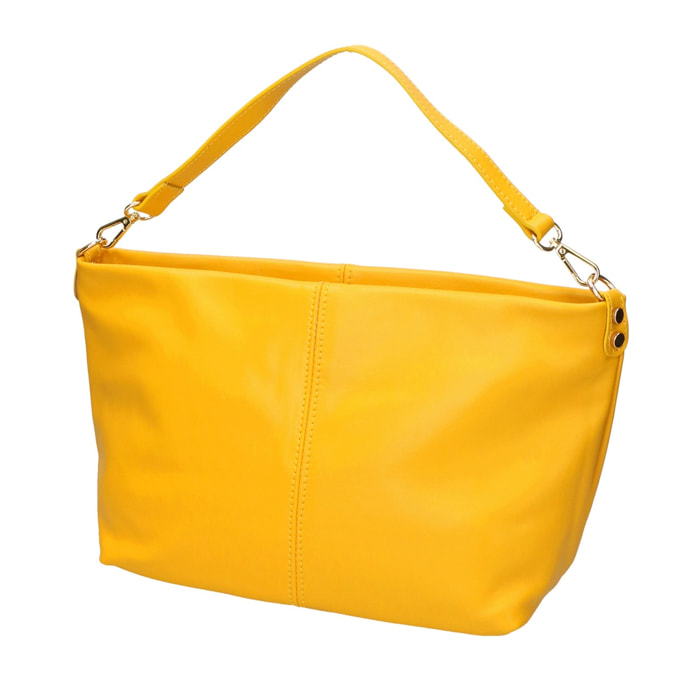 Borsa a spalla da donna - Modello Ginevra - Vera pelle - 29.0 x 20.0 x 9.0 cm