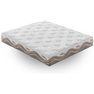 Materasso 135x190 Memory Foam - Alto 26 cm - Ortopedico - Rivestimento Polar Sfoderabile